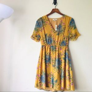 𝓜𝓪𝓭𝓮𝔀𝓮𝓵𝓵 Sweetgrass Ruffle Sleeve Dress 4